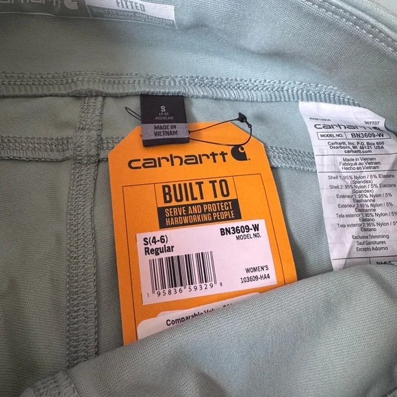 Carhartt women Sage Green High-Waist Utility Leggings - CALLOUT- see picture. - Picture 3 of 7